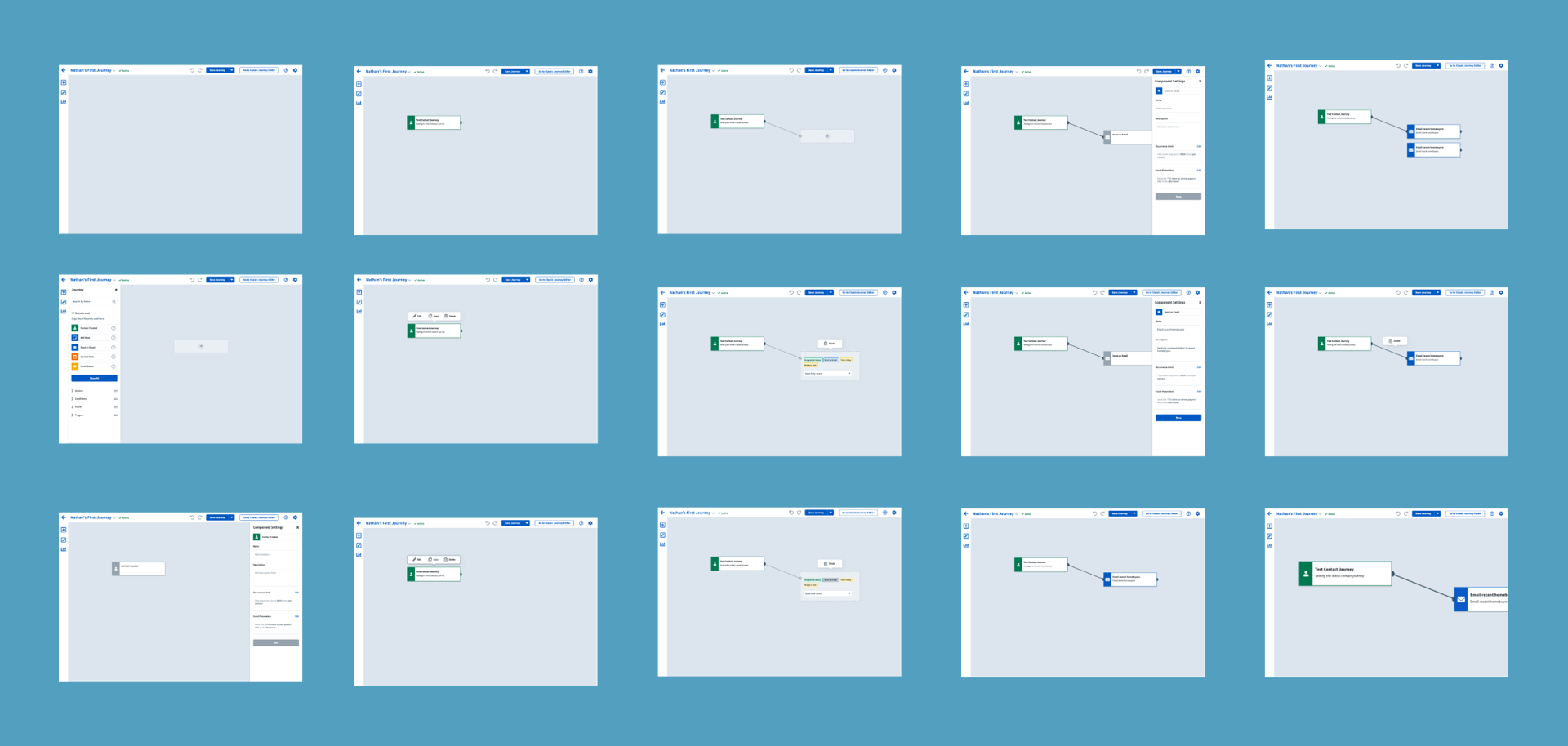 TotalExpert Journey Screens