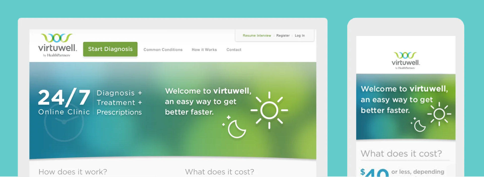 Virtuwell: Online Diagnosis Tool